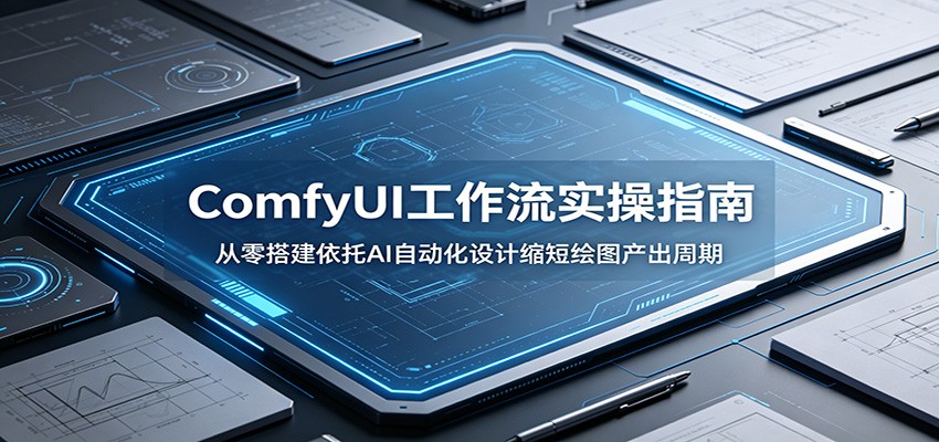 ComfyUI 工作流实操指南：从零搭建依托AI自动化设计缩短绘图产出周期-lanti云网创