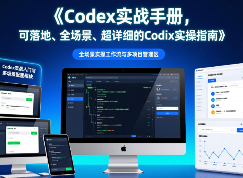 Codex实战手册,可落地、全场景、超详细的Codex实操指南 1 Codex实战手册,可落地、全场景、超详细的Codex实操指南