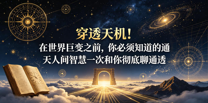 付费文章：穿透天机！在世界巨变之前，你必须知道的通天人间智慧一次和你彻底聊通透-lanti云网创