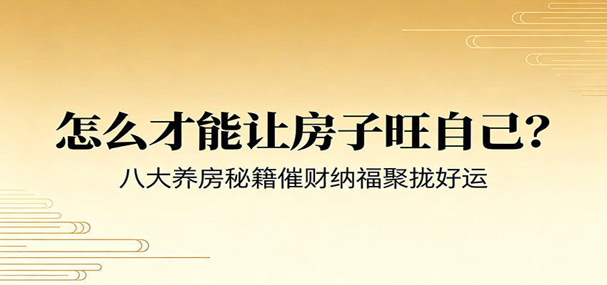 付费文章《怎么才能让房子旺自己？》八大养房秘籍催财纳福聚拢好运-lanti云网创