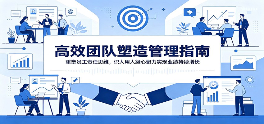 高效团队塑造管理指南：重塑员工责任思维，识人用人凝心聚力实现业绩持续增长 - LanTi云网创-lanti云网创