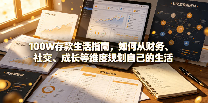 付费文章:100W存款生活指南,如何从财务、社交、成长等维度规划自己的生活 1 付费文章:100W存款生活指南,如何从财务、社交、成长等维度规划自己的生活