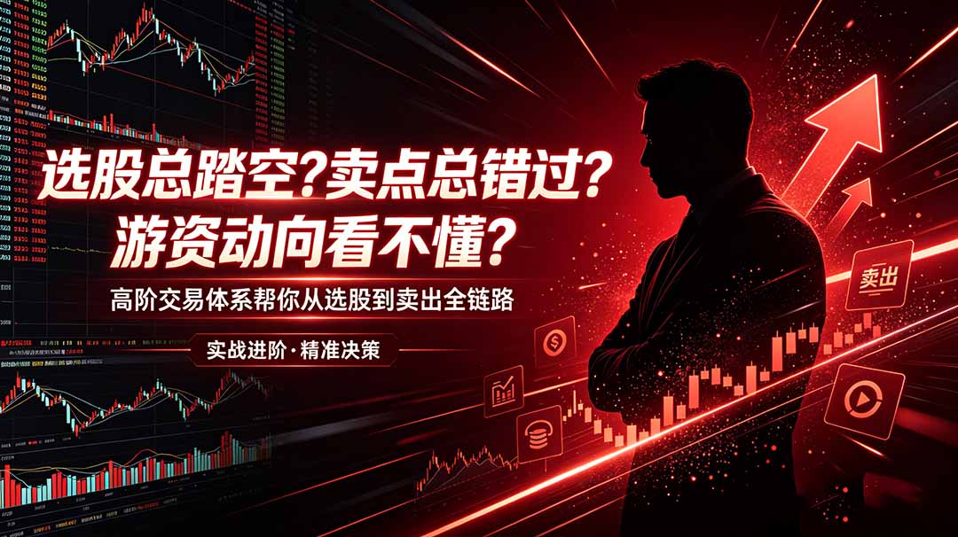选股总踏空?卖点总错过?游资动向看不懂?高阶交易体系帮你从选股到卖出全链路(更新6月 1 72b395b7135a0cba694737b57e969a35