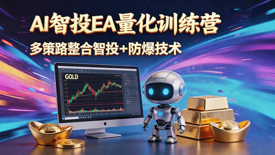 AI智投EA量化运营技术,自动化黄金操盘技术,小白也可以轻松上手日入1000+ 1 7e2025ef48e0d576f2a20997e30546bd