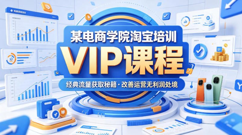 某电商学院淘宝培训VIP课程,各种经典有用的流量获取秘籍,改善运营产品没利润的处境(2026年6月) 1 某电商学院淘宝培训VIP课程,各种经典有用的流量获取秘籍,改善运营产品没利润的处境(2026年6月)