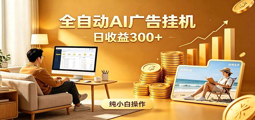 AI风口项目，全程解放双手，后台自动运行赚取收益，每天稳定收益300+-lanti云网创