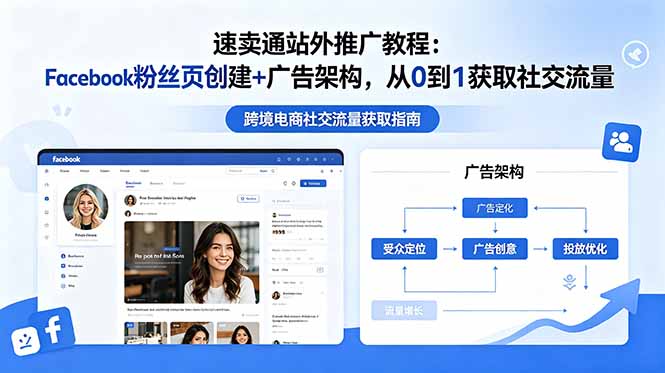 速卖通站外推广教程:Facebook粉丝页创建+广告架构,从0到1获取社交流量-lanti云网创