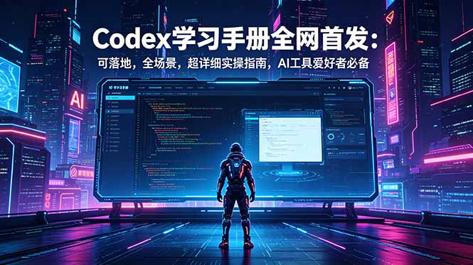 Codex学习手册全网首发:可落地,全场景,超详细实操指南,AI工具爱好者必备 1 b7679f276ed555203d8ce5f0439b88ad