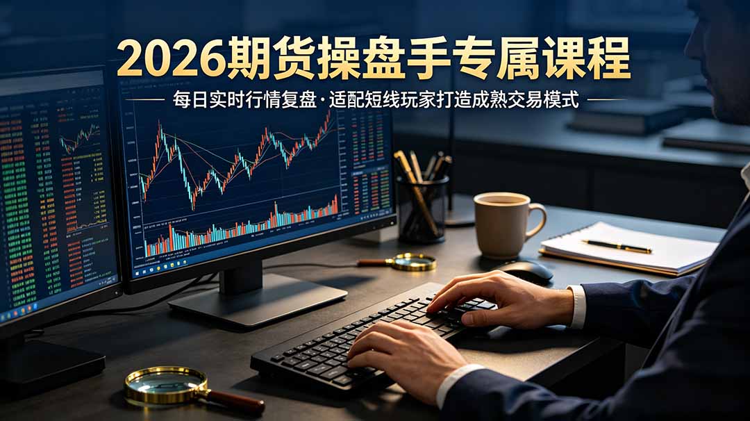 2026期货操盘手专属课程-更新6月,每日实时行情复盘,适配短线玩家打造成熟交易模式 1 bf55642cd5b9232cc25bc1c2d59c1c72