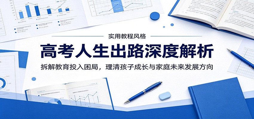 高考人生出路深度解析:拆解教育投入困局,理清孩子成长与家庭未来发展方向-lanti云网创