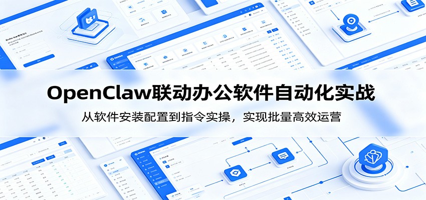 OpenClaw自动化实操课：从软件安装配置到指令实操，实现批量高效运营-lanti云网创