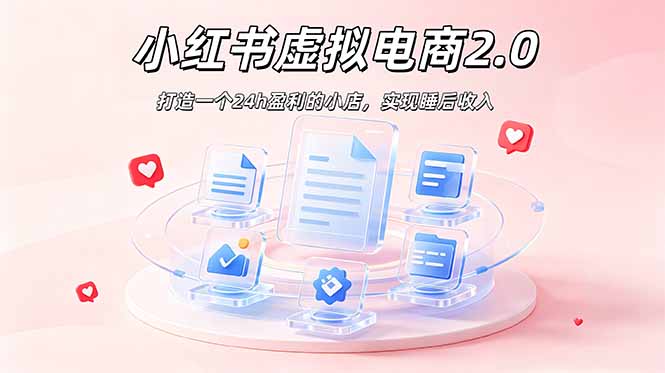 2026 年最强风口掘金项目：AI小红书虚拟电商，布局搜索流量，每日躺赚500+-lanti云网创