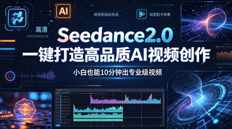 Seedance2.0一键打造高品质AI视频创作，小白也能10分钟出专业级视频-lanti云网创