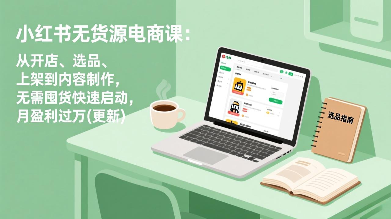 小红书无货源电商课(6月22更新 1 e7a81f82e351ba0126718efe3e446ffc