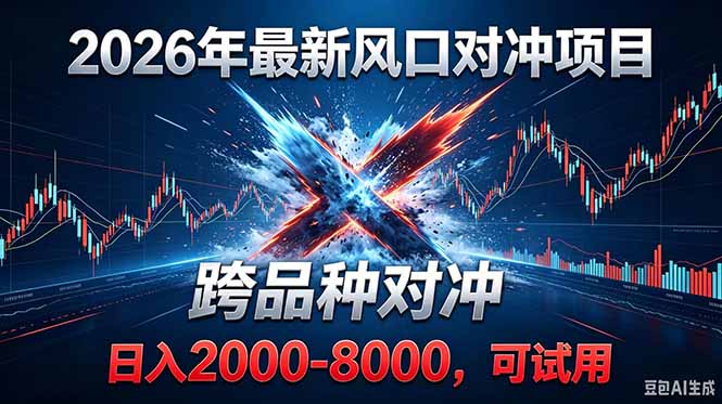 2026创业新风口!最新对冲!跨品种对冲!日收益2000-6000+ 1 f24f5d78fdc4a806a754f8e4d3323f2d