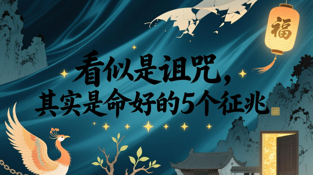 付费文章:看似是诅咒,其实是命好的5个征兆-lanti云网创