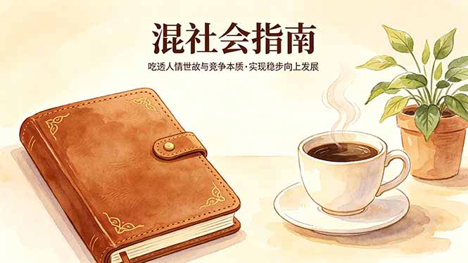 付费文章：混社会指南，吃透人情世故与竞争本质，实现稳步向上发展-lanti云网创