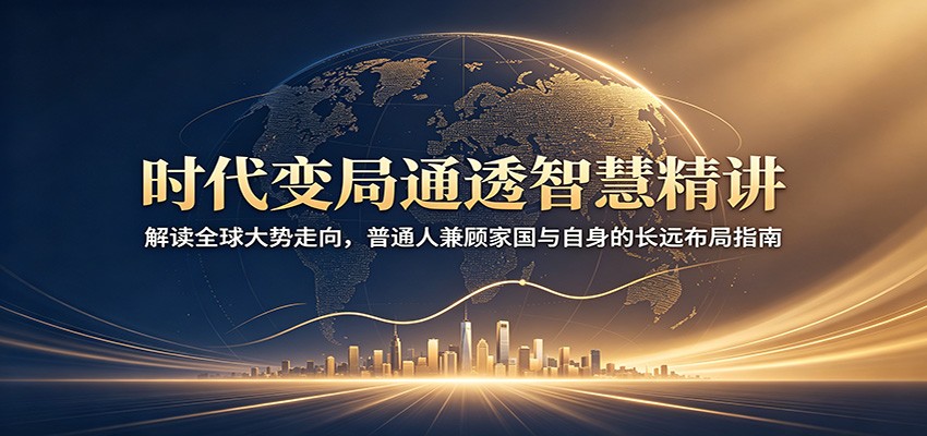 时代变局通透智慧精讲：解读全球大势走向，普通人兼顾家国与自身的长远布局指南-lanti云网创