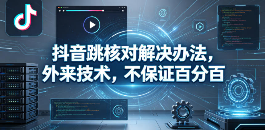 抖音跳核对解决办法，外来技术，不保证百分百-lanti云网创