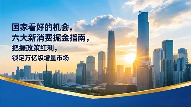 （16995期）某付费文章：国家看好的机会，六大新消费掘金指南，把握政策红利，锁定万亿级增量市场-lanti云网创